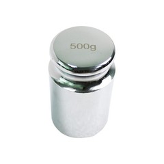 HFS(R) M2 Class 500-Gram Chrome Scale Calibration Weight – Accurate