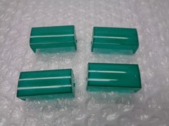 CUTLER HAMMER E30KG20 PLASTIC LENS GREEN LOT OF 4 NSNP