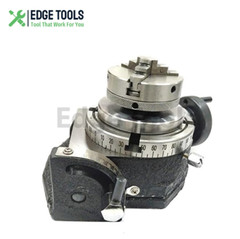 Rotary Table Tilting 4″Inch With 3 Jaw 65mm Mini Lathe Chuck Milling Machine USA