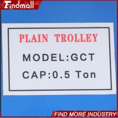 Findmall 0.5T/1100LB I-Beam Trolley Alloy Steel Double Wheel 55-135mm Adjustable