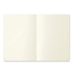 Midori MD Notebook A5 368 Pages Unruled Daily Journal Codex Binding Cream