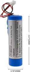 Reliable PH 2mm Rechargeable 2600mAh Lithium-ion Battery for Voice Amplifiers
