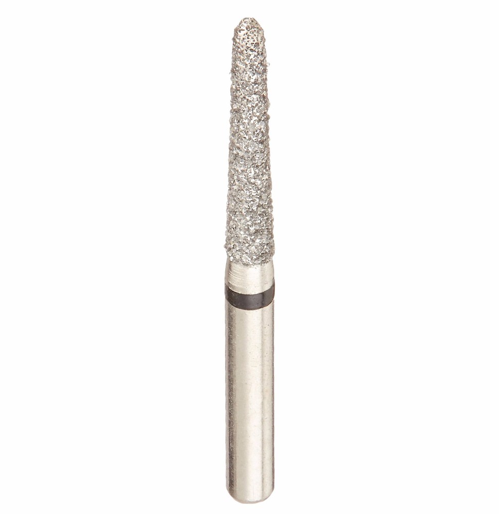 CROSSTECH Dental Diamond Short-Shank ROUNDENDTAPER-856L/016SC, MB6LXC-SC, 5Burs
