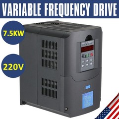 7.5KW 10HP 220V Single To 3 Phase Variable Frequency Drive Inverter CNC VFD VSD