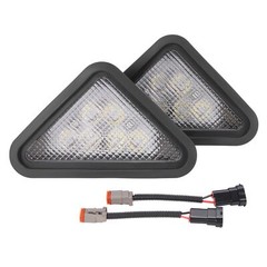 2PCS LED Headlight Work Light Kit LH + RH For Bobcat Skid Steer Loaders #7259523