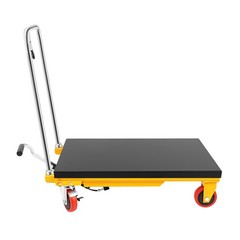 500lbs Hydraulic Lift Table Cart Steel Scissor Lift Table Hydraulic Lift Trolley