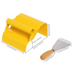 Cement Model Making Tool w/Handle&Putty Knife Landscape Curb Trowel Curbing USA