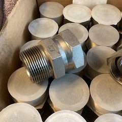 7—1-1/4”MNPT x 1-1/4”FJIC Swivel Hydraulic Fittings 20-20…NEW🇺🇸