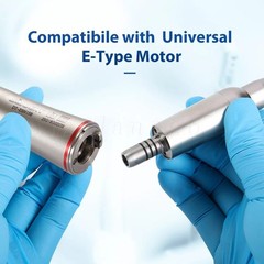 1:5 Electric High Speed Dental Handpiece LED Optic Fiber Contra Angle 4 Spray