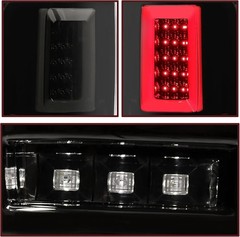 LED Tail Lights Compatible with 2004-2008 Ford F150 w/3D LED Tube Bar Replacem..