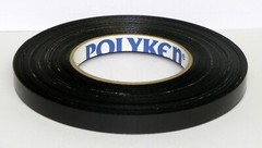(10 Rolls) Polyken 281 Premium Harness Tape Waterproof Black .5 x 60 YD