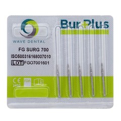 Wave Dental Surgical Bur Tungsten Carbide 25mm Taper Fissure Long FGOS FG SURG