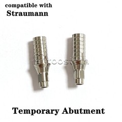 Dental Titanium Temporary abutment compatible with Straumann ITI platform RC NC