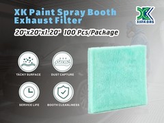 Paint Spray Booth Exhaust Filter 20″x20″x2″ 100/Case Bodyshop