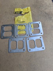 (5) Caterpillar CAT 1P-0451 Turbocharger Gasket 1P451, 1P0451 NOS Open Pack