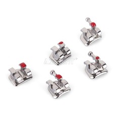 Dental Orthodontic Metal Bracket Brace Buccal Tubes Mini Roth/MBT 0.022/0.018