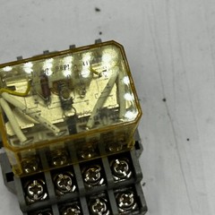 IDEC RH4B-UL Relay AC120V 50/60Hz w/ SH4B-05 Socket 10A 300V **FREE SHIPPING**✅