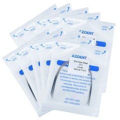 AZDENT Dental Orthodontic Round Arch Wires Natural Form Stainless Steel