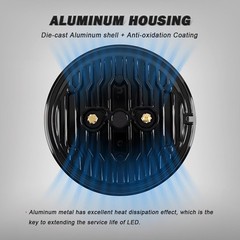 2x Par46 150W LED Aviation Grade Aircraft Landing Light 12000 Lumens Work Light