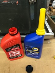 Easy Pour Plastic Pour Spout For 1 Quart Oil Bottles -Fits Standard & Wide Mouth