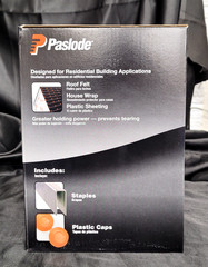 Paslode 650592 FasCaps Plastic Caps & 18 Gauge 1″ Leg X 3/8″ Crown Staples (NEW)