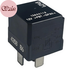 2PCS 13500119 12V 5-Pin Relay 35A — Compatible with Chevrolet Equinox 13-15 17-2