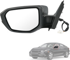 Door Mirror Left Driver Side Replacement for Honda Civic 2016-2021, Replace HO13