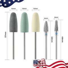 Dental Silicone Resin Base Acrylic Polishing Bur Dental Lab Diamond Polish