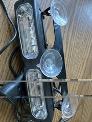 Whelen Dual Avenger Super LED Dash Light Commercial Work Vehicle Amber