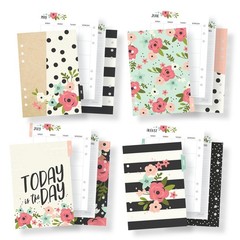 Carpe Diem Undated A5 Monthly Planner Inserts – Bloom