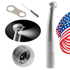 1-5* Yabangbang Dental LED E-generator Fiber Optic Handpiece Fit 4Hole Coupler