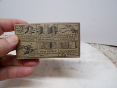 Mine Safety Appliances Co Pittsburgh PA M-S-A First Aid Kit Type D Metal Case