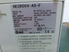 SMC HECR004-A5-F Thermo-Con,Rack Mount HRG-IND Peltier Type Chiller,JP+8578