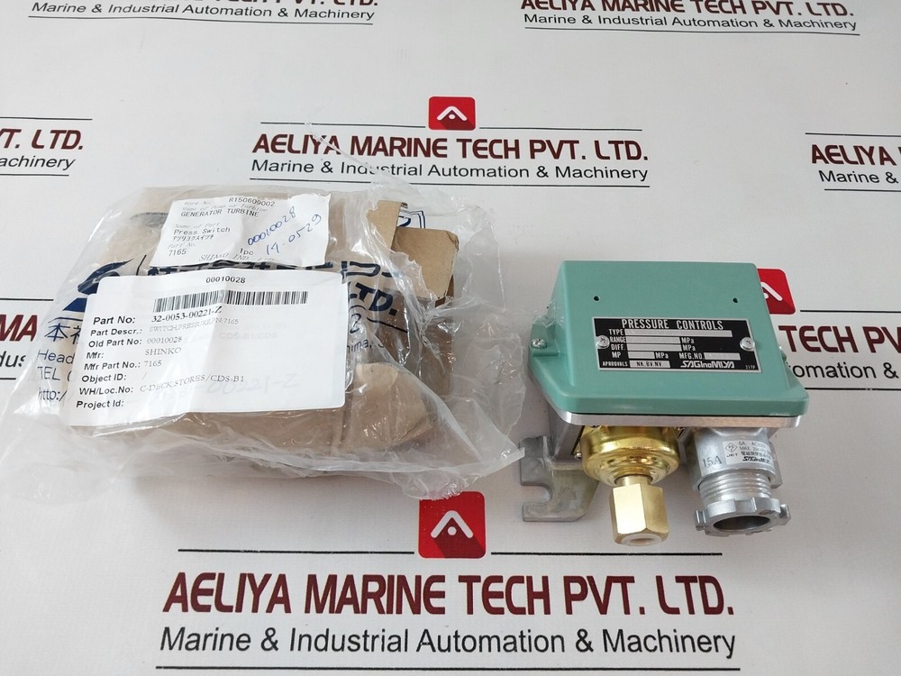 Saginomiya ANS-C103PGQ Pressure Controls 15A -0.02~0.3 MPA