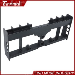 Heavy-Duty Pallet Fork Frame W/ Receiver Hitch & Spear Sleeves Skid Steer 4000lb