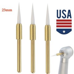 3PCS Dental Surgical Ceramic Soft Tissue Trimmer 23mm for Gingival Retraction