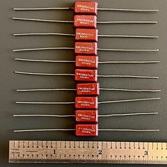 10pcs NOS Cornell Dubilier CM15E471JO 470pf 300VDC Silver Mica Capacitors A+++