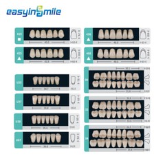 84/96 Dental Synthetic Resin Teeth Full Set /Anterior /Posterior Shade A1/A2/A3