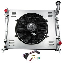 Aluminum Radiator for 2011-2021 3.6 5.7 CU13200 Fan Shroud Relay Kit
