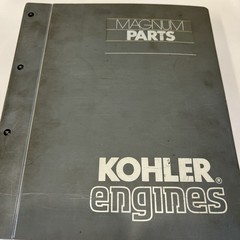 Kohler Magnum Parts-Engines Orig. Service Repair Manual Book 1988-95 Large Size