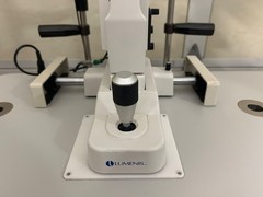 Lumenis Novus Varia Tricolor Ophthalmic Laser paired with SL950LM Slit Lamp 1000