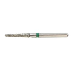 Dental Diamond Burs FG Round End Taper 856/014C Coarse Grit Green Friction Grip