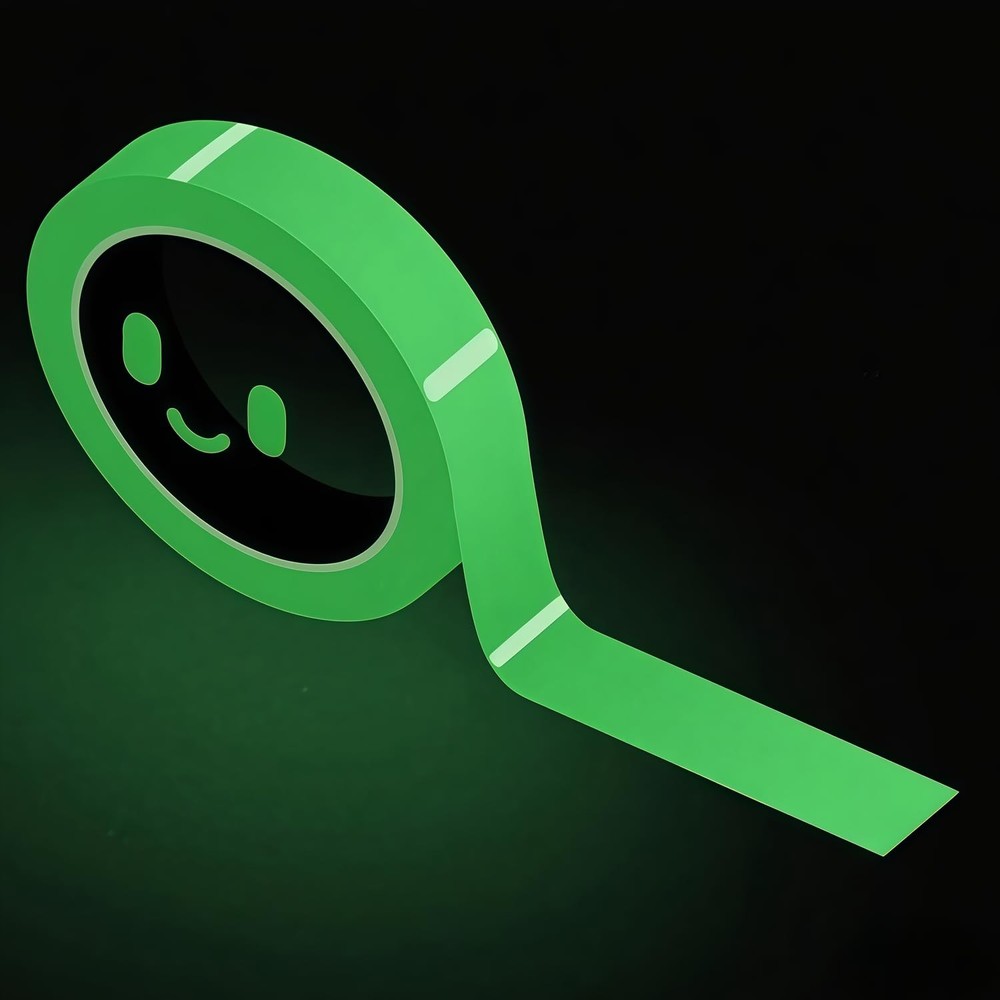 0.5 Inch x 40Ft Glow In The Dark Tape Marking Stickers for Stairs Walls Steps