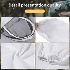 Bee Suit Men Women L Beekeeping Protective With Veil Hood For BeeKeeper