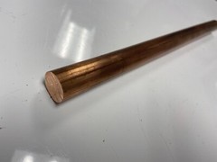 7/8″ C110 COPPER ROUND ROD 6″ long H04 Solid CU New Lathe Bar Stock