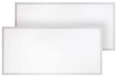 LED Flat Panel Light, 50W, 5500 Lumens, Ultra Thin Edge-Lit 2x4FT 4000K TWO-PACK