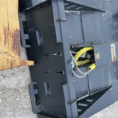 72 inch skid steer brush mower MS Attachments Cat Case Bobcat Cutter new