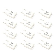 5Watt Non-Inductive Cement Resistor ±5% Values of 0.005~100Ohm Ceramic Resistor