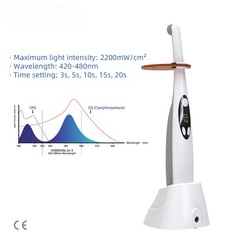 Dental LED Curing Lamp Dental Photopolymerizer Laser Composite Resin Cure Light