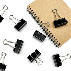 Large Black Binder Clips, 1.6-Inch Width, 80-Pack, 0.66-Inch Capacity